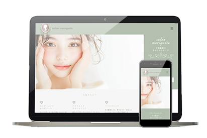 マツエクサロンホームページ制作